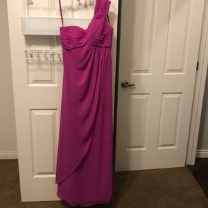 Fuchsia Prom Dress